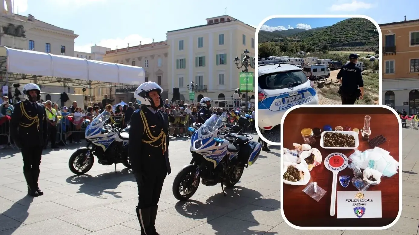 Sassari, 21.500 chiamate e 805 multe negli stalli per disabili: un anno di Polizia locale