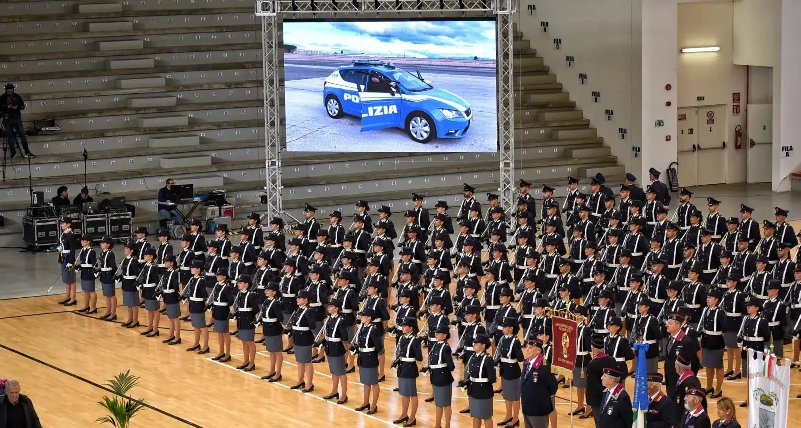 Da Abbasanta al servizio del Paese: giurano 149 allievi agenti della Polizia di Stato