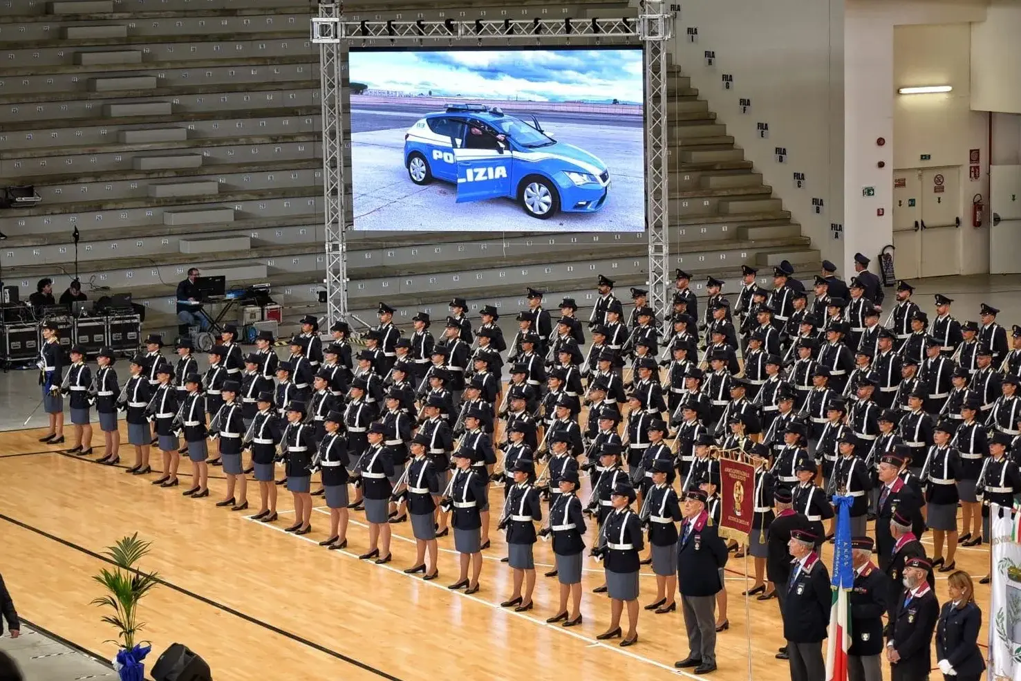Da Abbasanta al servizio del Paese: giurano 149 allievi agenti della Polizia di Stato