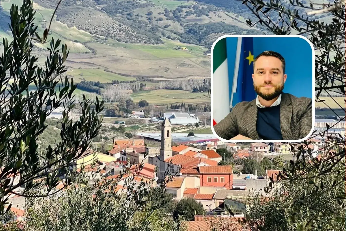 <p>Nella foto il sindaco di Muros, Federico Tolu</p>\\n