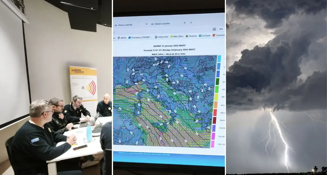 Allerta meteo in Sardegna: riunione straordinaria della Protezione Civile