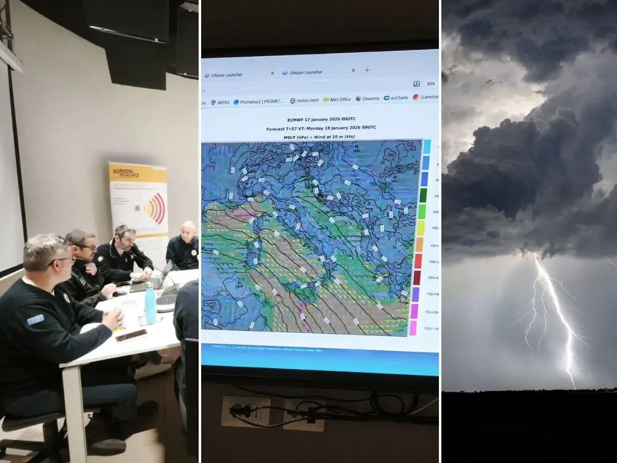 Allerta meteo in Sardegna: riunione straordinaria della Protezione Civile
