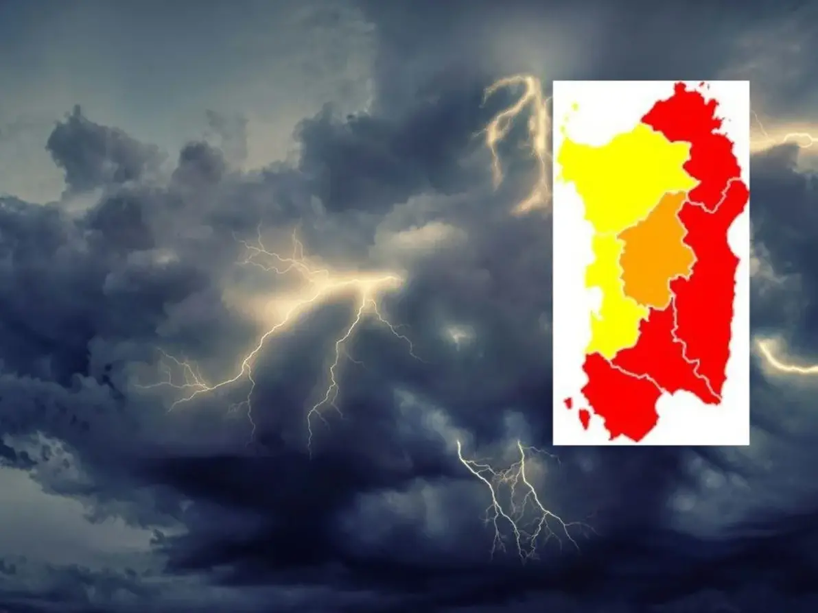 Maltempo in Sardegna: allerta rossa per rischio idrogeologico