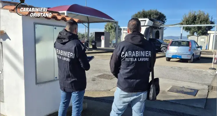 Controlli dei Carabinieri sul lavoro: irregolarità nel 73% delle aziende nell'Oristanese