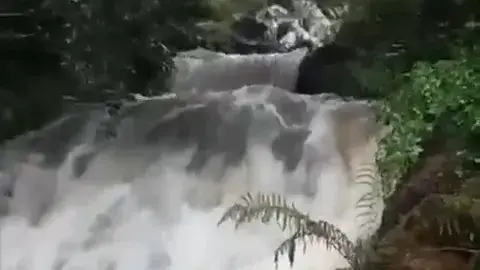 Maltempo. Le immagini della fonte di Bau 'e Munsa a Jerzu