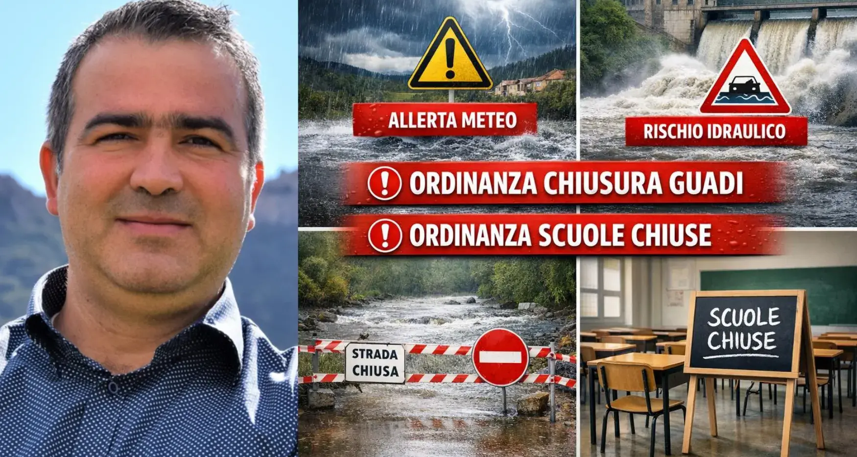 Il sindaco di Torpè: \"Nonostante l'evacuazione, situazione sotto controllo\"