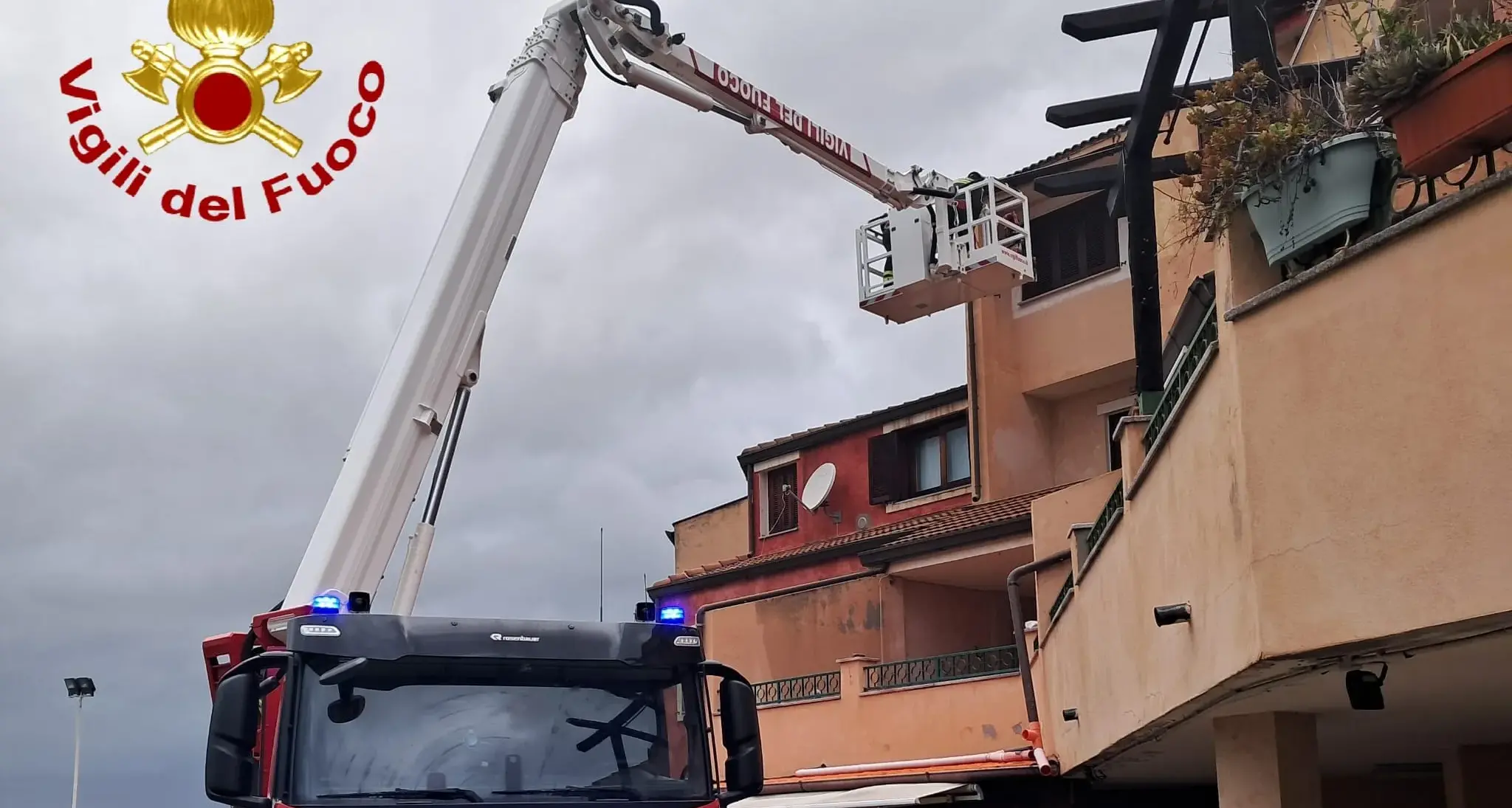 Maltempo in Sardegna: oltre 100 interventi dei Vigili del fuoco in Gallura