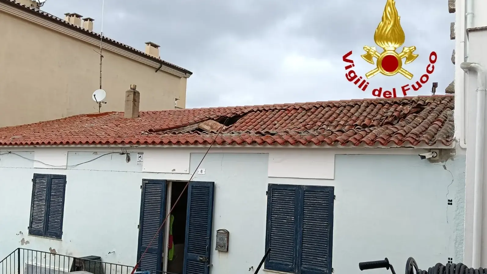 Maltempo: tetto crollato in Gallura, 130 interventi nel Nuorese