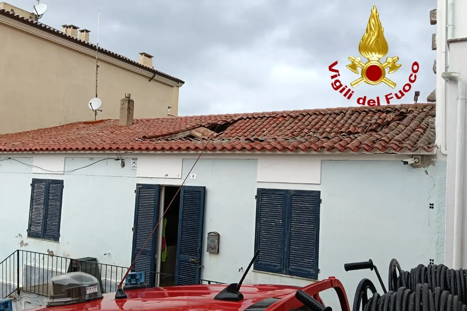 Maltempo: tetto crollato in Gallura, 130 interventi nel Nuorese