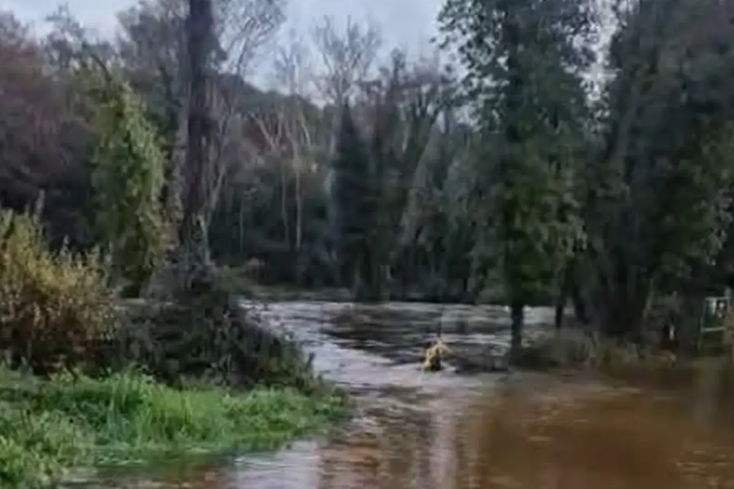 Oschiri, allerta gialla: esondazione fiume e ponte chiuso