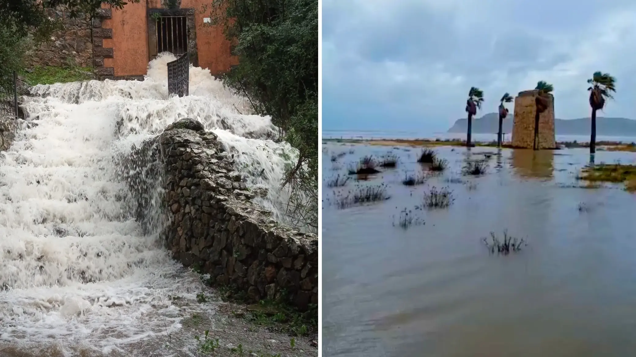 Ciclone Harry in attenuazione, parte la conta dei danni in Sardegna