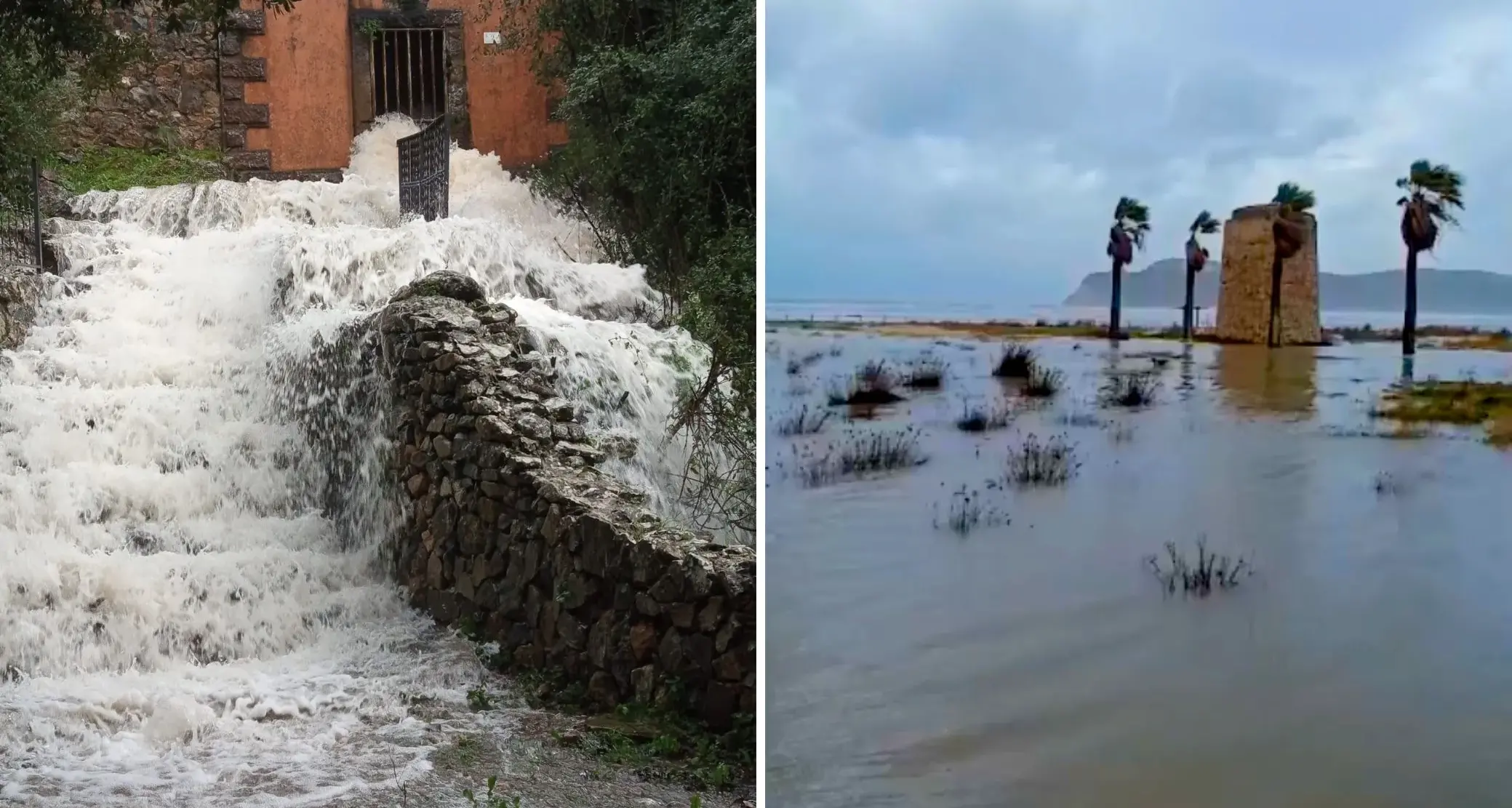 Ciclone Harry in attenuazione, parte la conta dei danni in Sardegna