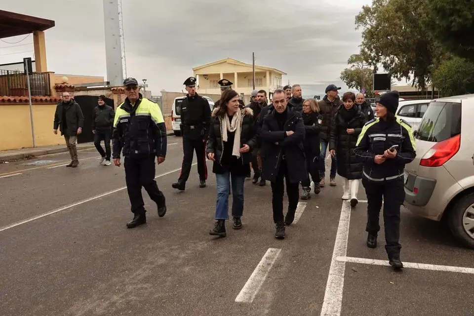 Maltempo, sopralluogo nel sud Sardegna della presidente Todde e dell’assessora Laconi