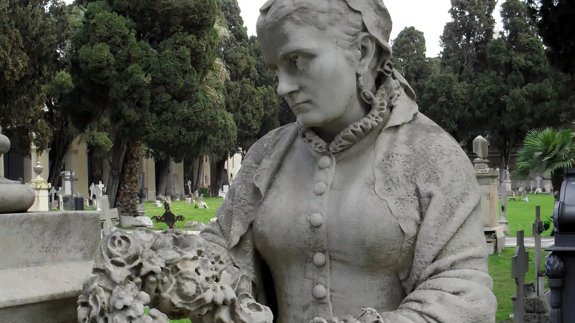 Cimitero monumentale di Bonaria chiuso nel weekend dopo il ciclone Harry