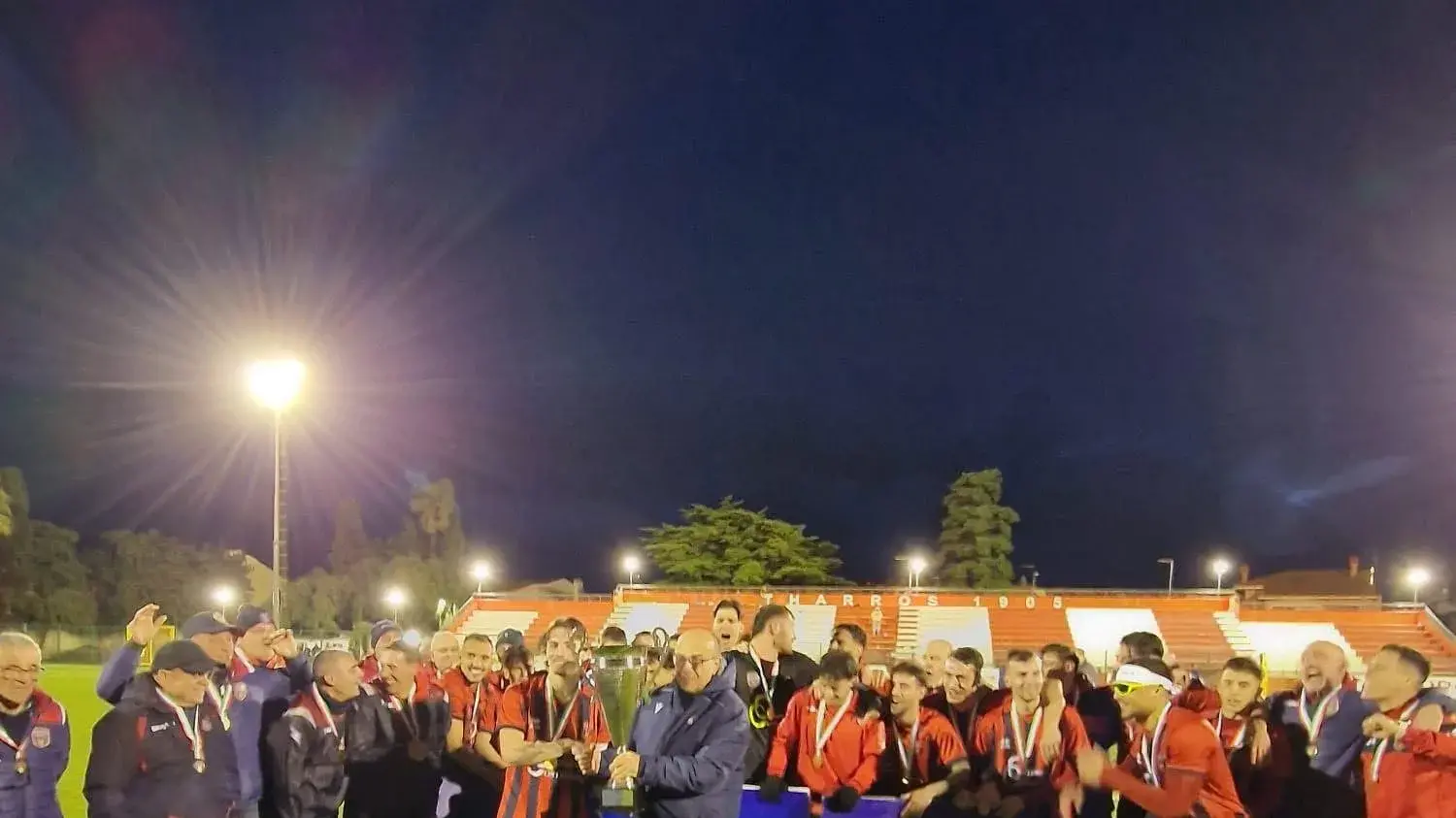 G.S. Iglesias Calcio trionfa: prima Coppa Italia di Eccellenza regionale