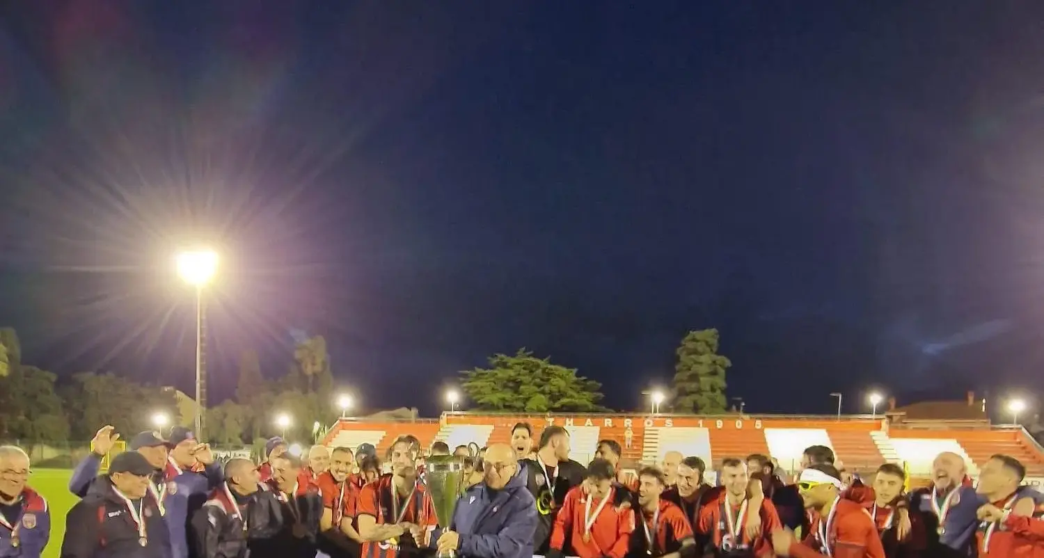 G.S. Iglesias Calcio trionfa: prima Coppa Italia di Eccellenza regionale