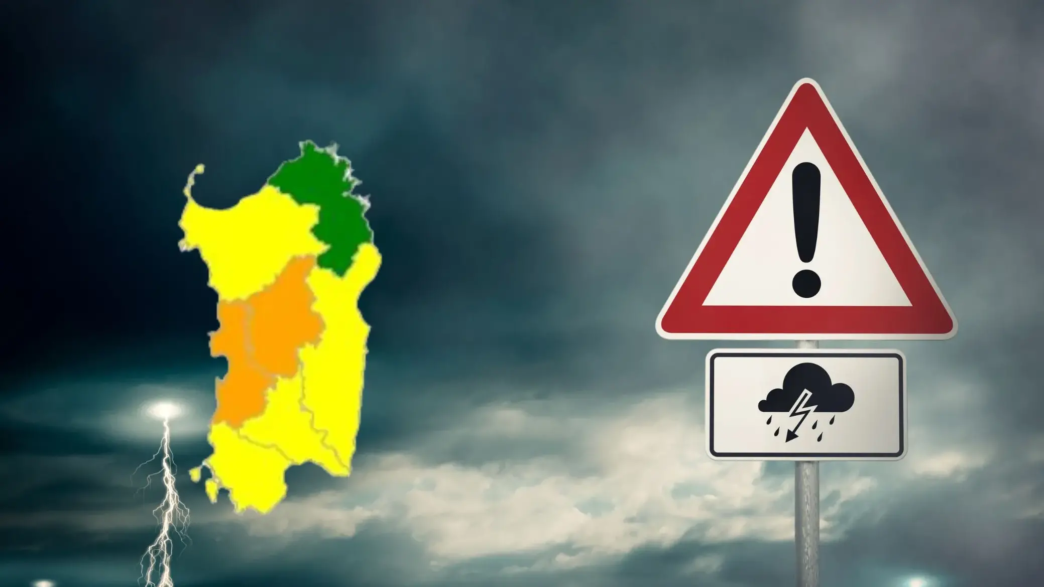 Sardegna sotto osservazione: nuova allerta della Protezione civile per rischio idraulico e idrogeologico