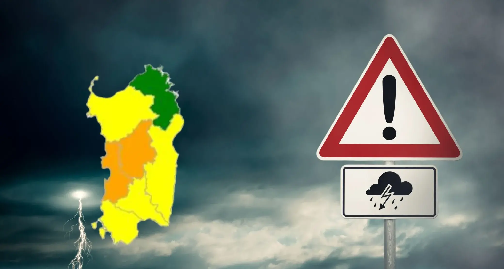 Sardegna sotto osservazione: nuova allerta della Protezione civile per rischio idraulico e idrogeologico