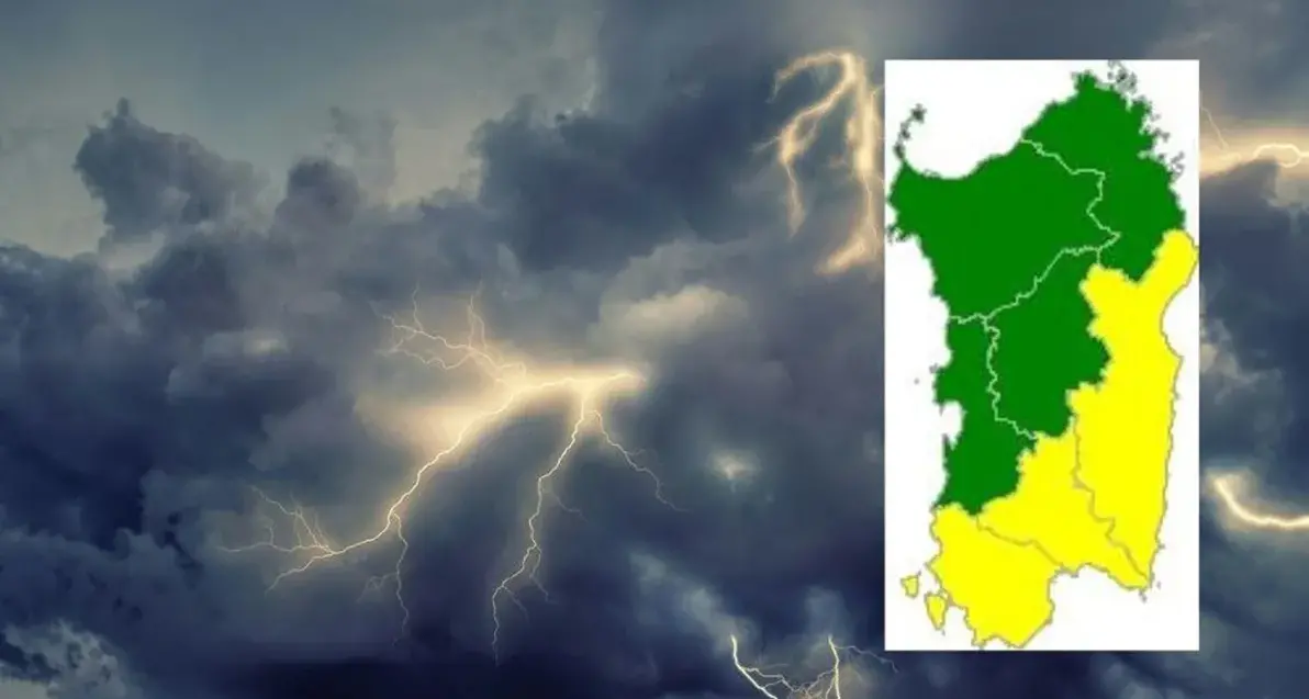 Maltempo in arrivo, scatta l’allerta gialla per rischio idraulico