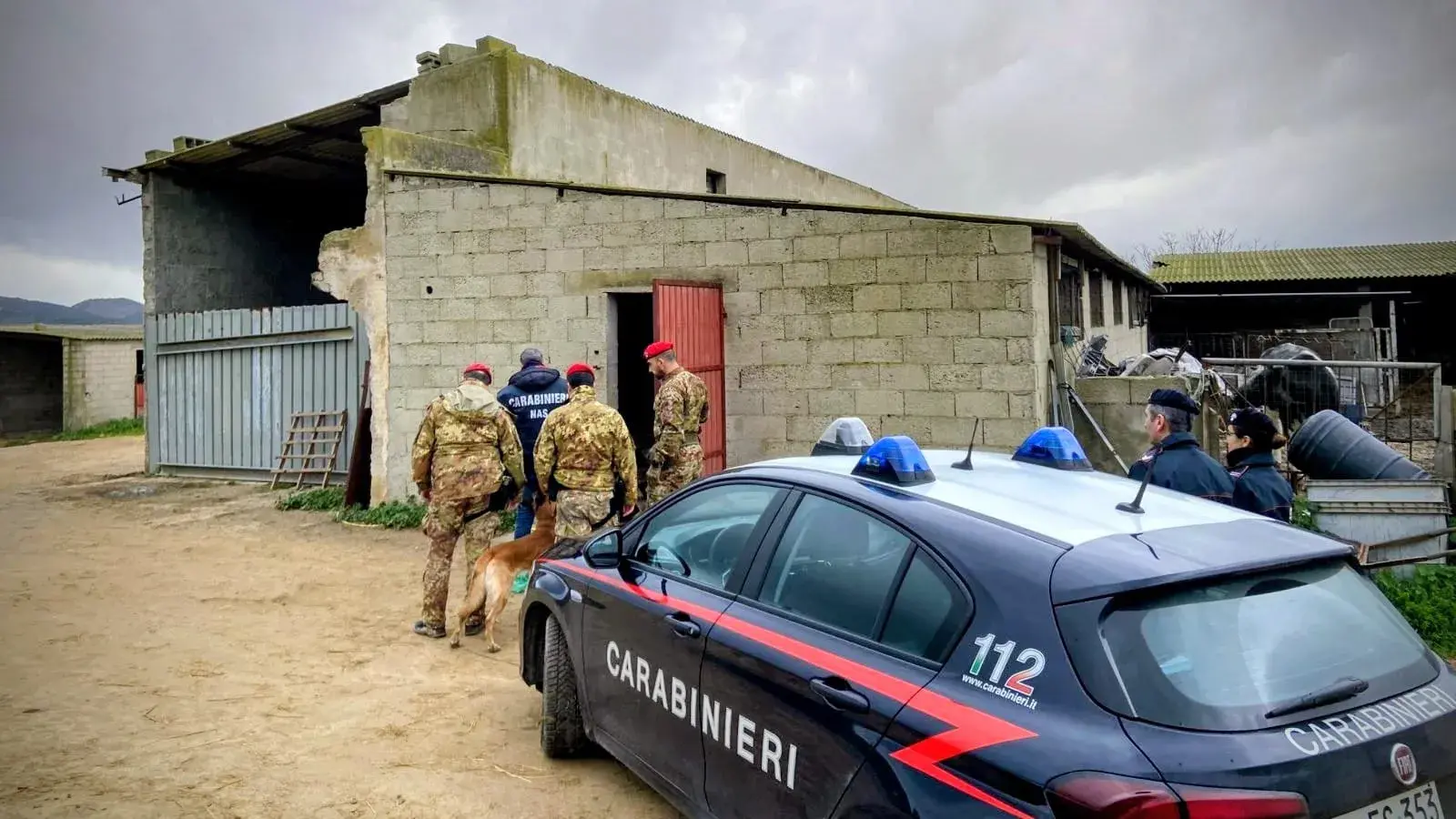 Blitz dei Carabinieri a Guasila: due arresti e oltre un chilo di droga sequestrata