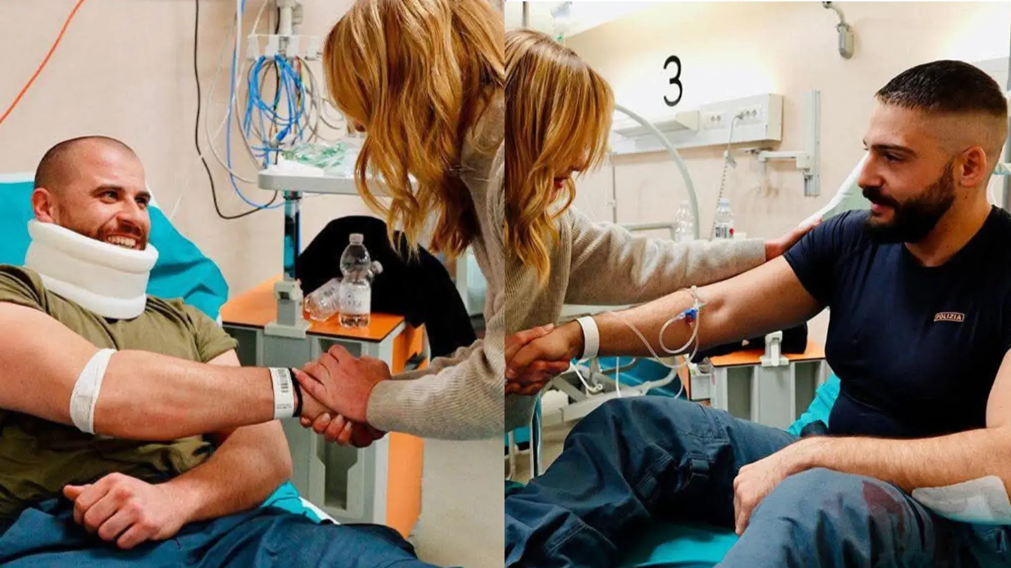 Meloni in visita agli agenti feriti negli scontri a Torino: \"Ripristineremo le regole\"