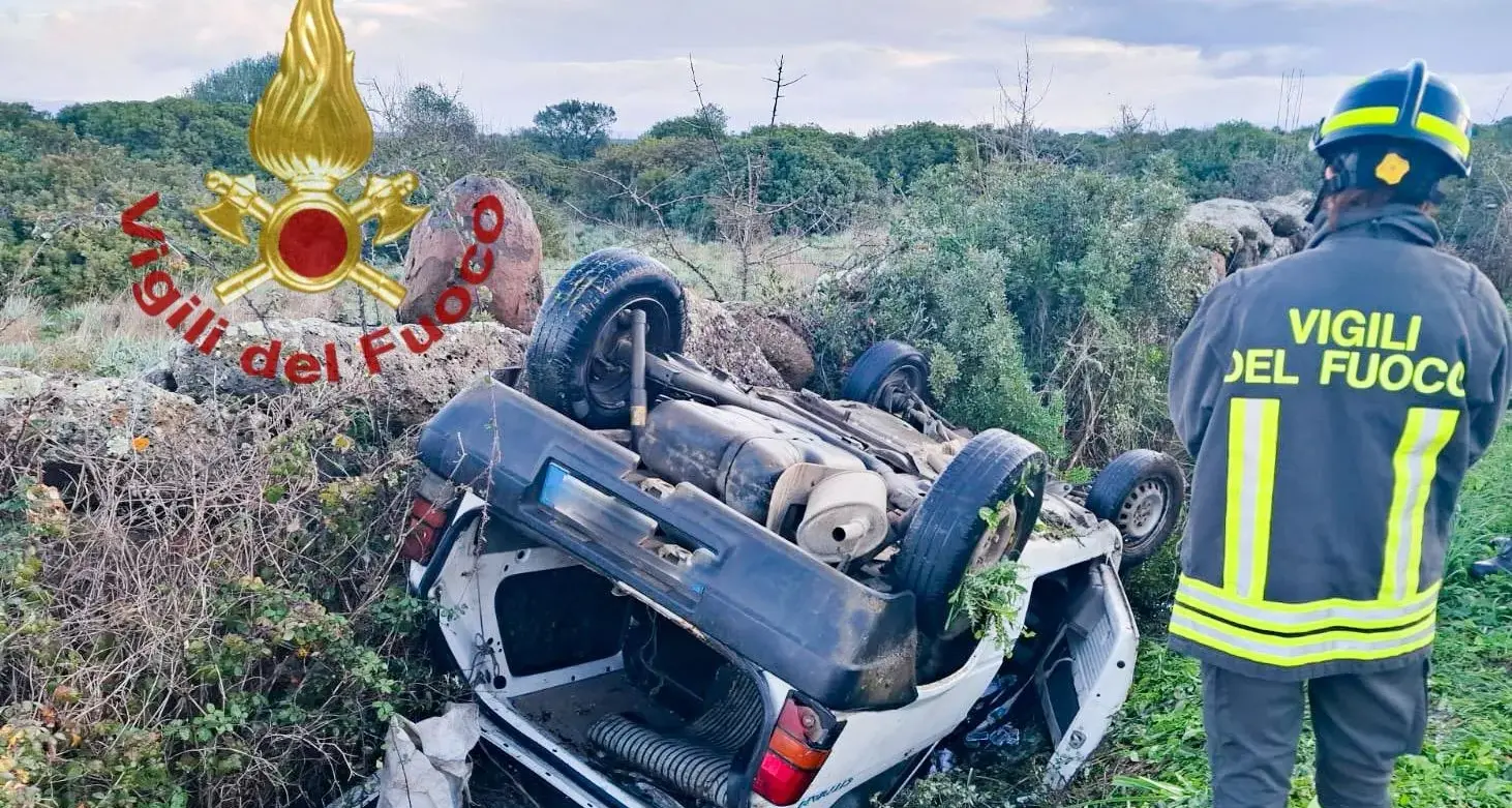 Incidente ad Aidomaggiore: una persona ferita e trasportata in ospedale in codice giallo