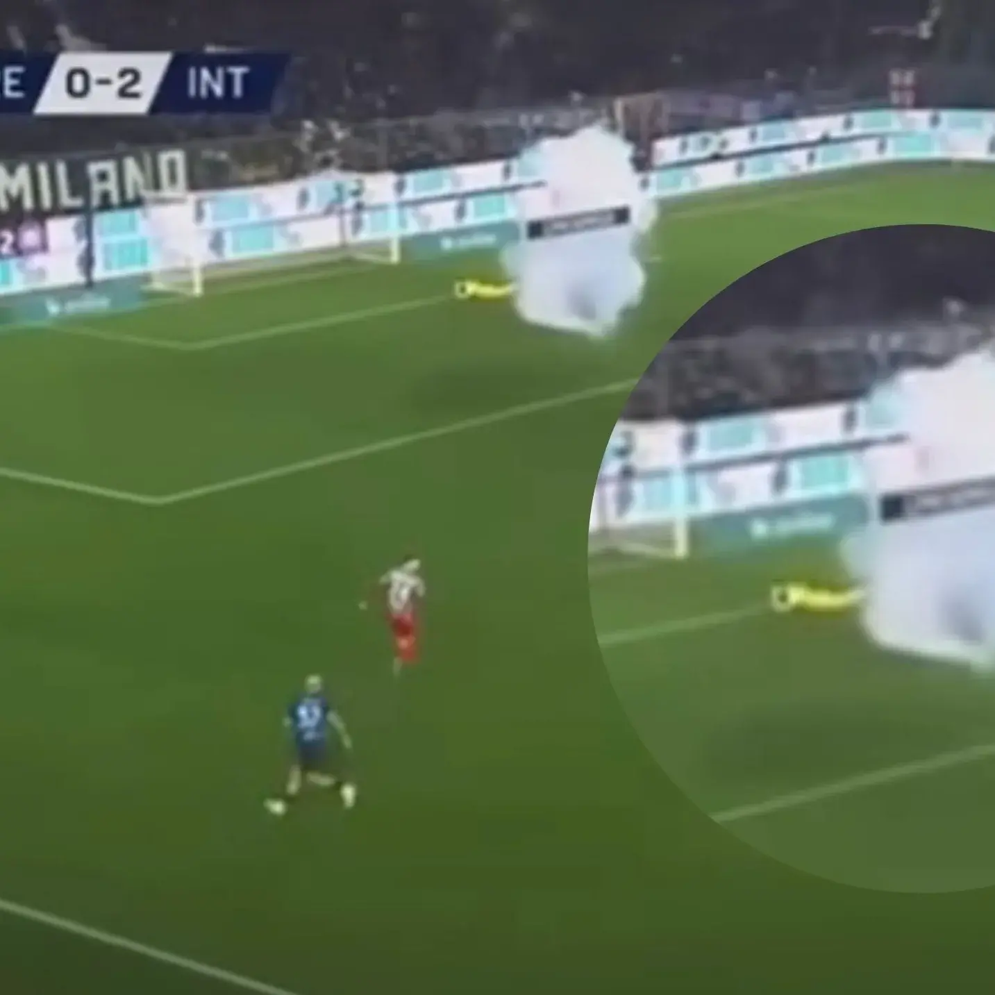 Petardo lanciato contro il portiere Audero: tifoso dell’Inter riporta gravi lesioni alle dita