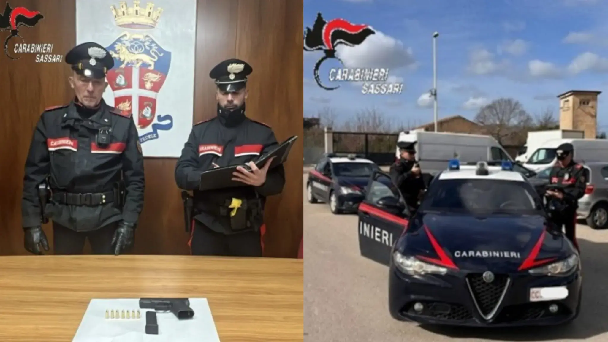 Tentato omicidio a Sassari: dopo la sparatoria di alcuni giorni fa si consegna ai carabinieri