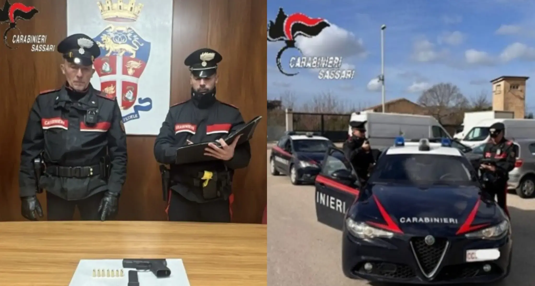 Tentato omicidio a Sassari: dopo la sparatoria di alcuni giorni fa si consegna ai carabinieri
