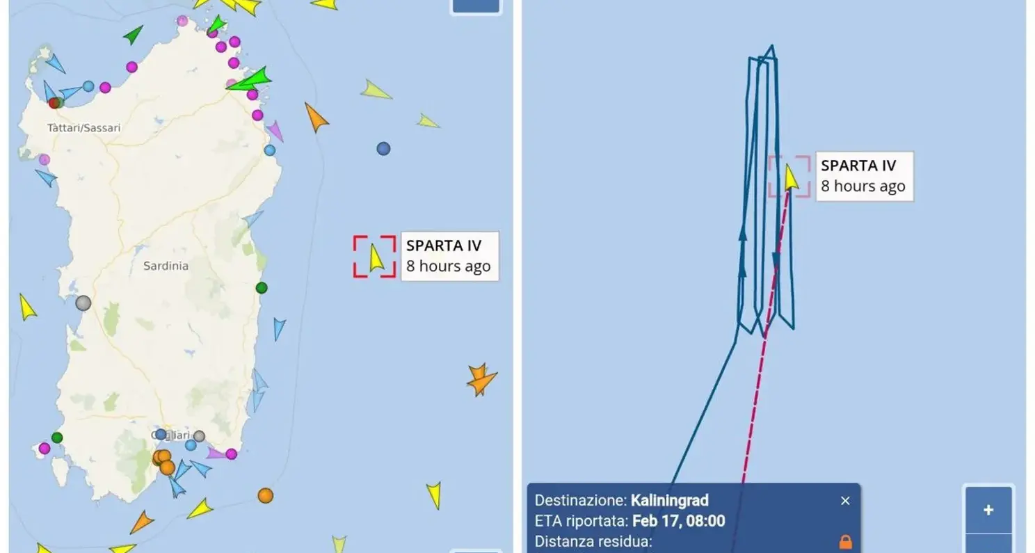 Flottiglia russa nel Tirreno: la Marina italiana e la Nato seguono i movimenti