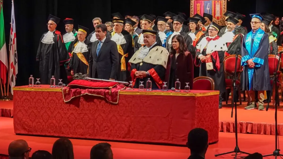 Inaugurato il 464° anno accademico dell'Università di Sassari, presente la presidente Todde