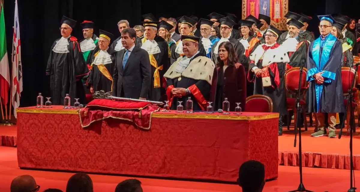 Inaugurato il 464° anno accademico dell'Università di Sassari, presente la presidente Todde