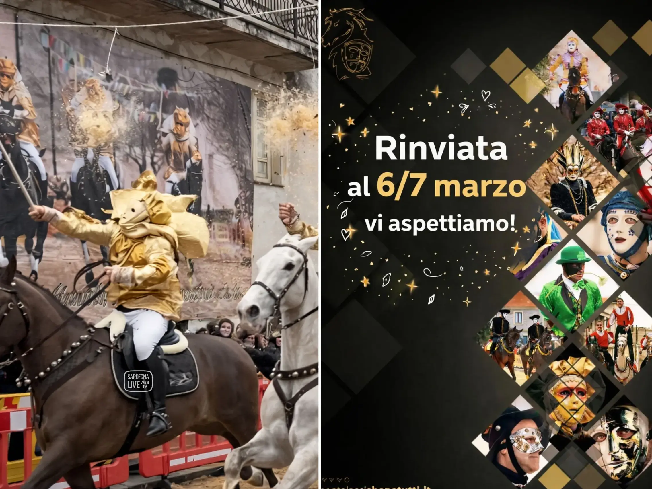 Maltempo, rinviata la Pentolaccia a Cavallo di Benetutti: si terrà il 6 e 7 marzo