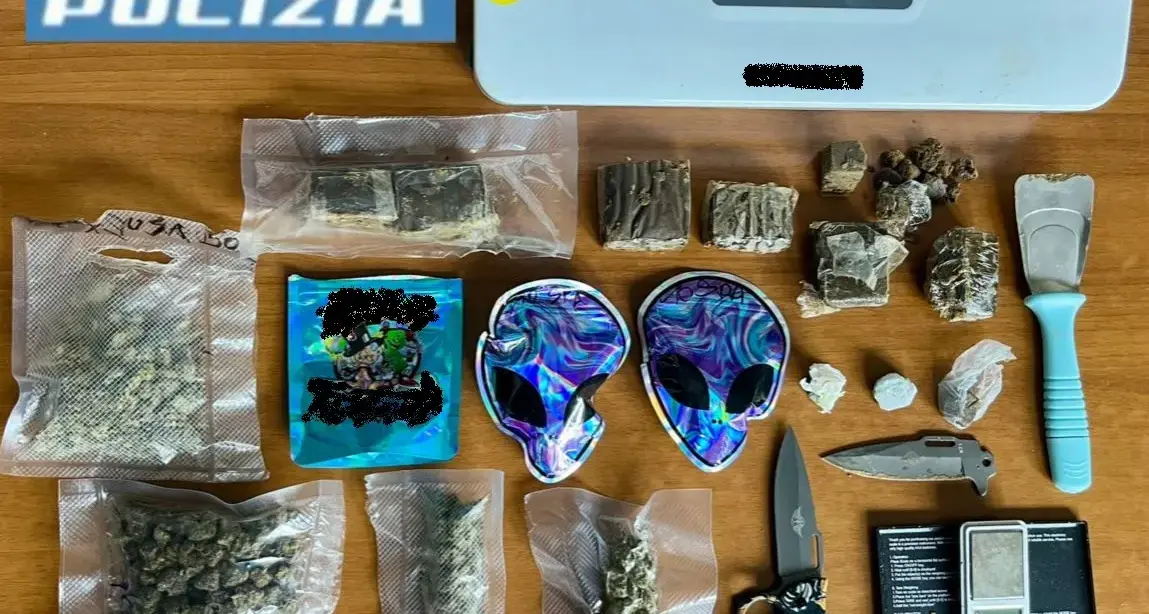 Cagliari. Blitz antidroga a Mulinu Becciu. Arrestato un ventenne