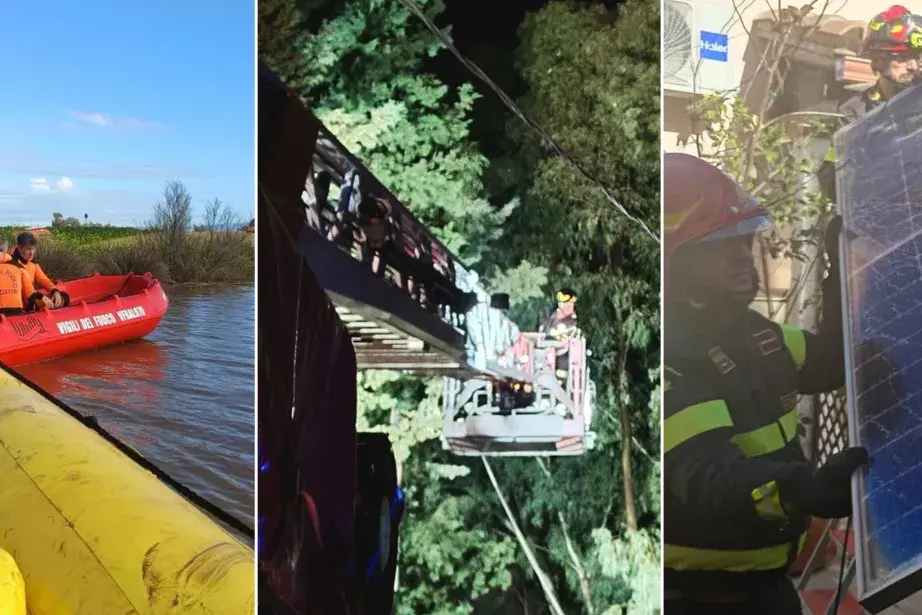 Maltempo: oltre mille interventi delle squadre dei Vigili del Fuoco in tutta la Sardegna
