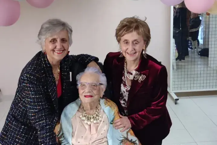 Luisetta Mercalli compie 111 anni: grande festa a Selargius