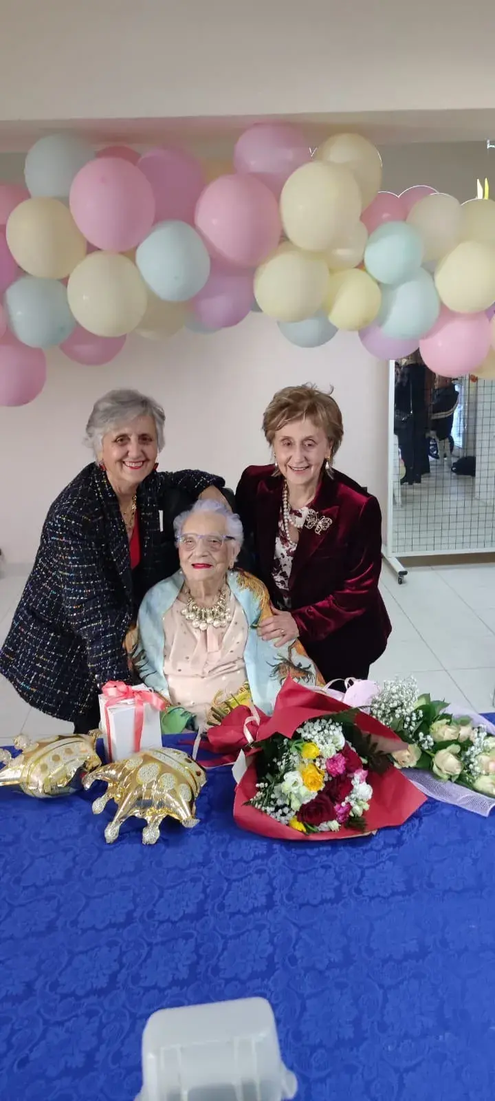 Luisetta Mercalli compie 111 anni: grande festa a Selargius