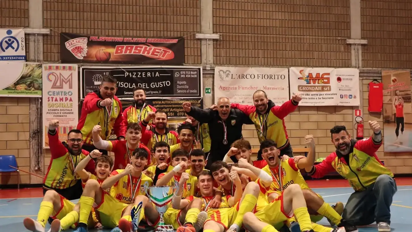 Futsal FC Alghero nella storia: la squadra Under 19 conquista la Coppa Italia regionale