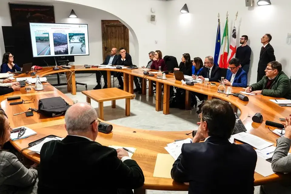 Emergenza maltempo: Todde presiede la prima riunione del Comitato Operativo Regionale
