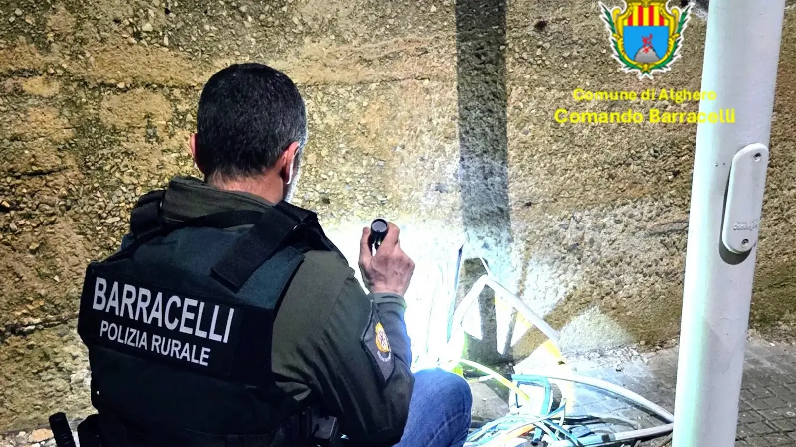 I barracelli sventano un furto di rame all’ex Centro anziani di Alghero