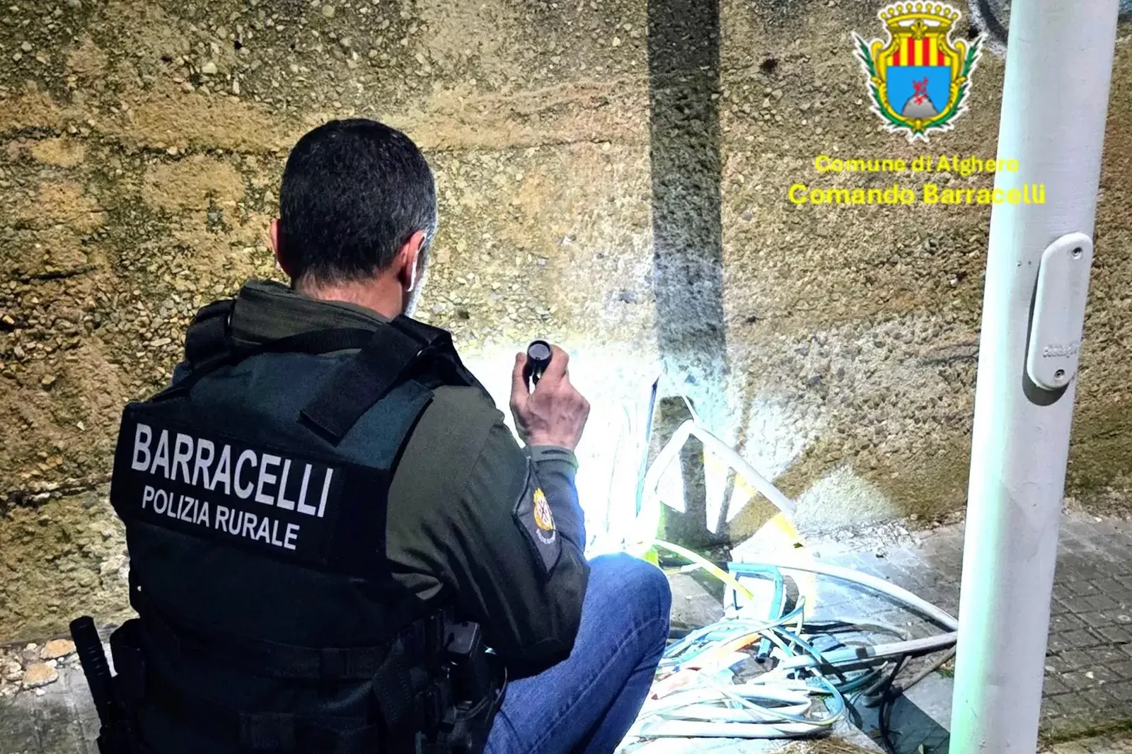 I barracelli sventano un furto di rame all’ex Centro anziani di Alghero