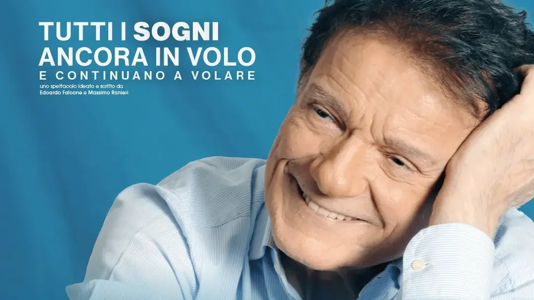 Massimo Ranieri in tour in Sardegna conTutti i sogni ancora in volo: a Sassari il 22 marzo 2026