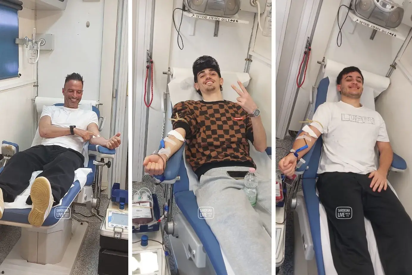 <p>Tre prime donazioni</p>\\n