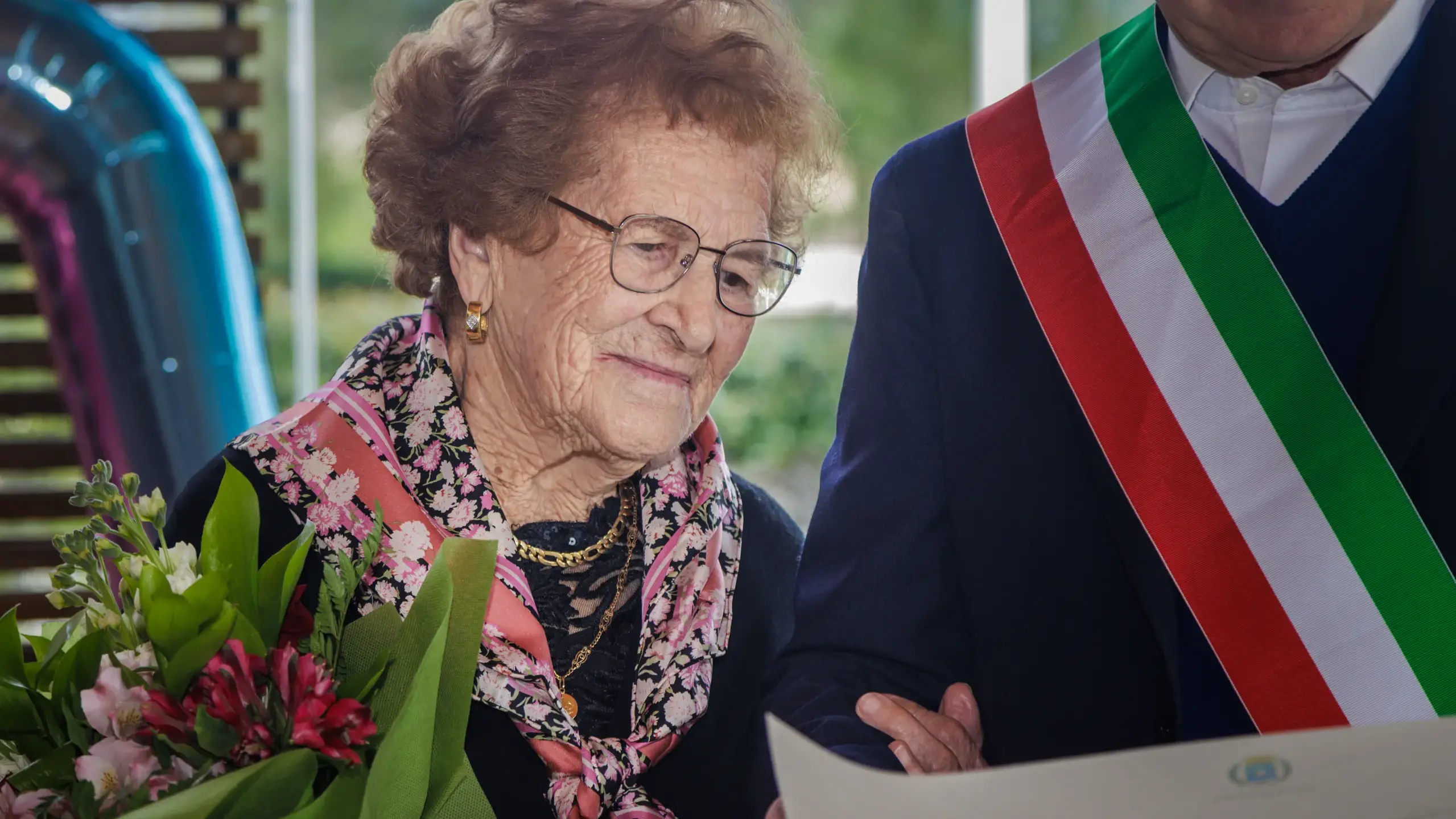 Olbia festeggia i 100 anni di Domenica Carta