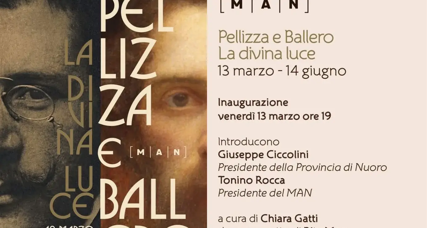 Al MAN di Nuoro la mostra \"Pellizza e Ballero: La divina luce\"