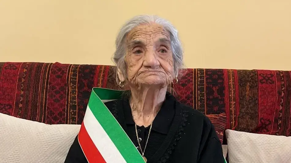 Tzia Pierina Pitzalis festeggia 110 anni: è la seconda donna più longeva della Sardegna