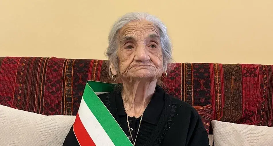 Tzia Pierina Pitzalis festeggia 110 anni: è la seconda donna più longeva della Sardegna
