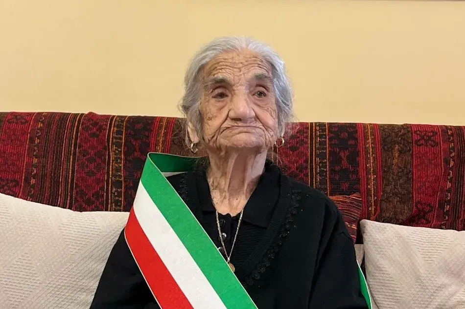 Tzia Pierina Pitzalis festeggia 110 anni: è la seconda donna più longeva della Sardegna