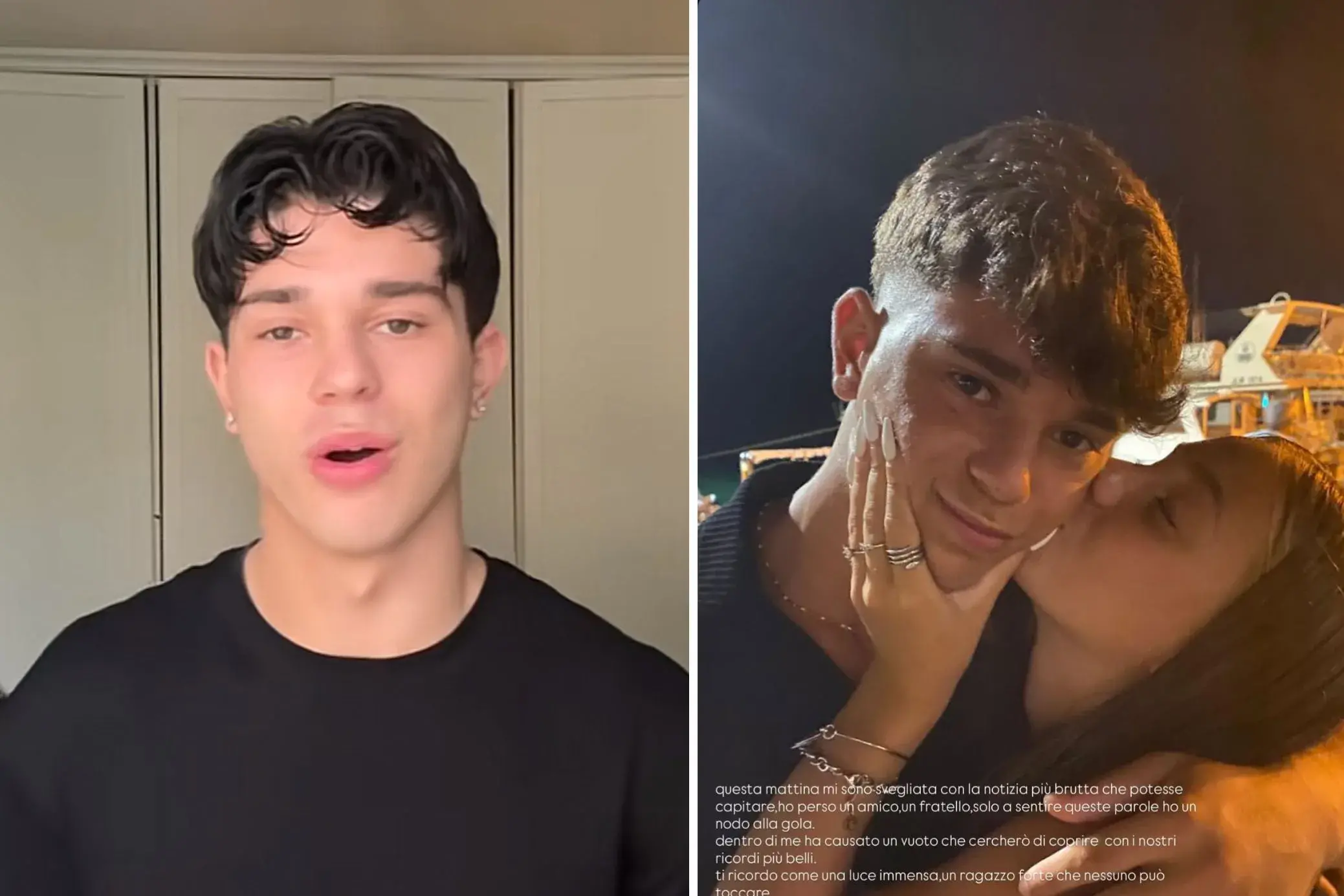 La Maddalena piange Luigi Nativi: il giovane tiktoker morto a 18 anni