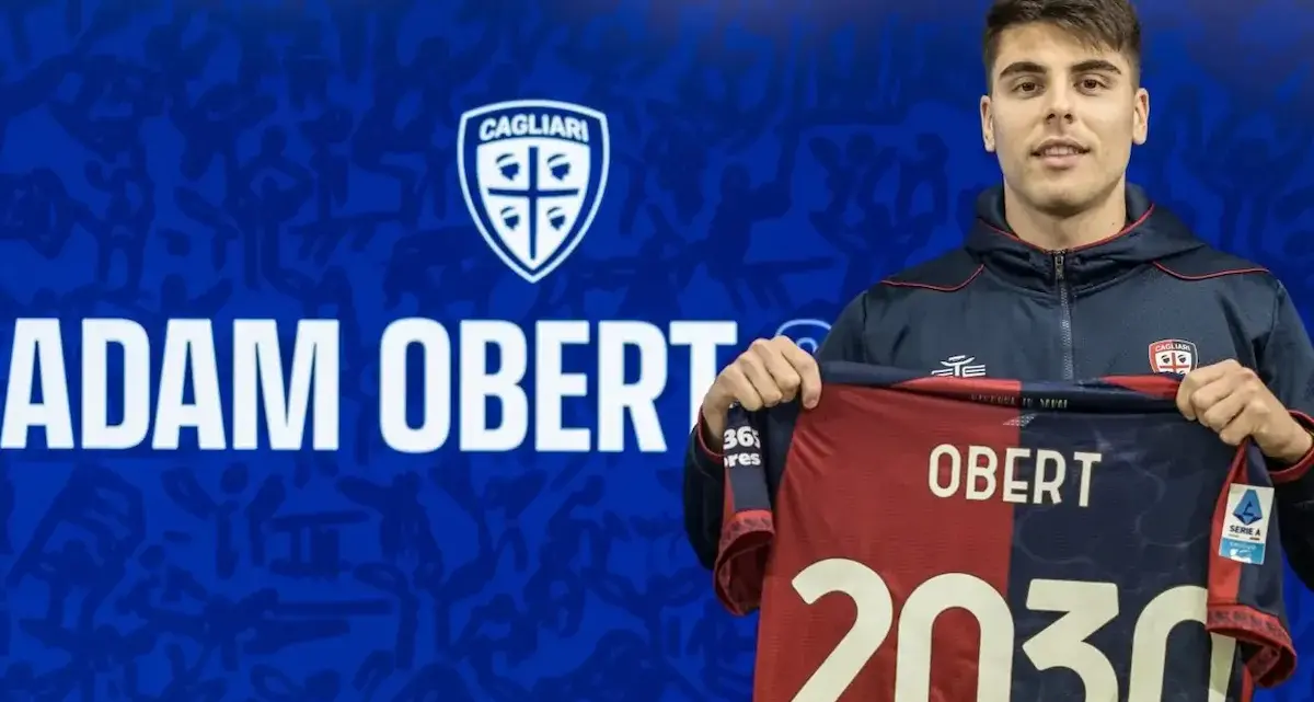 Il Cagliari annuncia il rinnovo di Obert sino al 2030